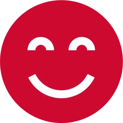 Smile icon, referring positive energy