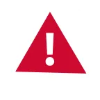 Exclamation mark icon, referring alert.