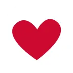 Hearth icon, referring positive energy