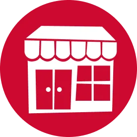 Store icon, referring new Shine Franchise owners