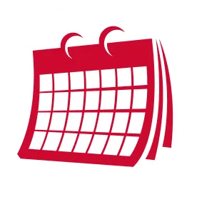 Calendar icon, referring year-round revenue